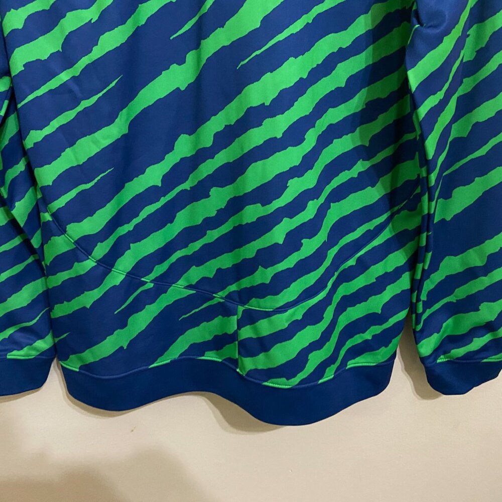 Nike Brazil National Team Anthem Knit Soccer Jacket Mens L Brasil DR9018-490 NEW - Picture 7 of 9